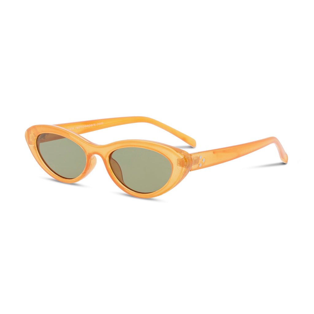 Mia Orange sunglasses side