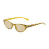 Peggy yellow leopard sunglasses side