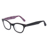 Sophisticat glasses black pink side