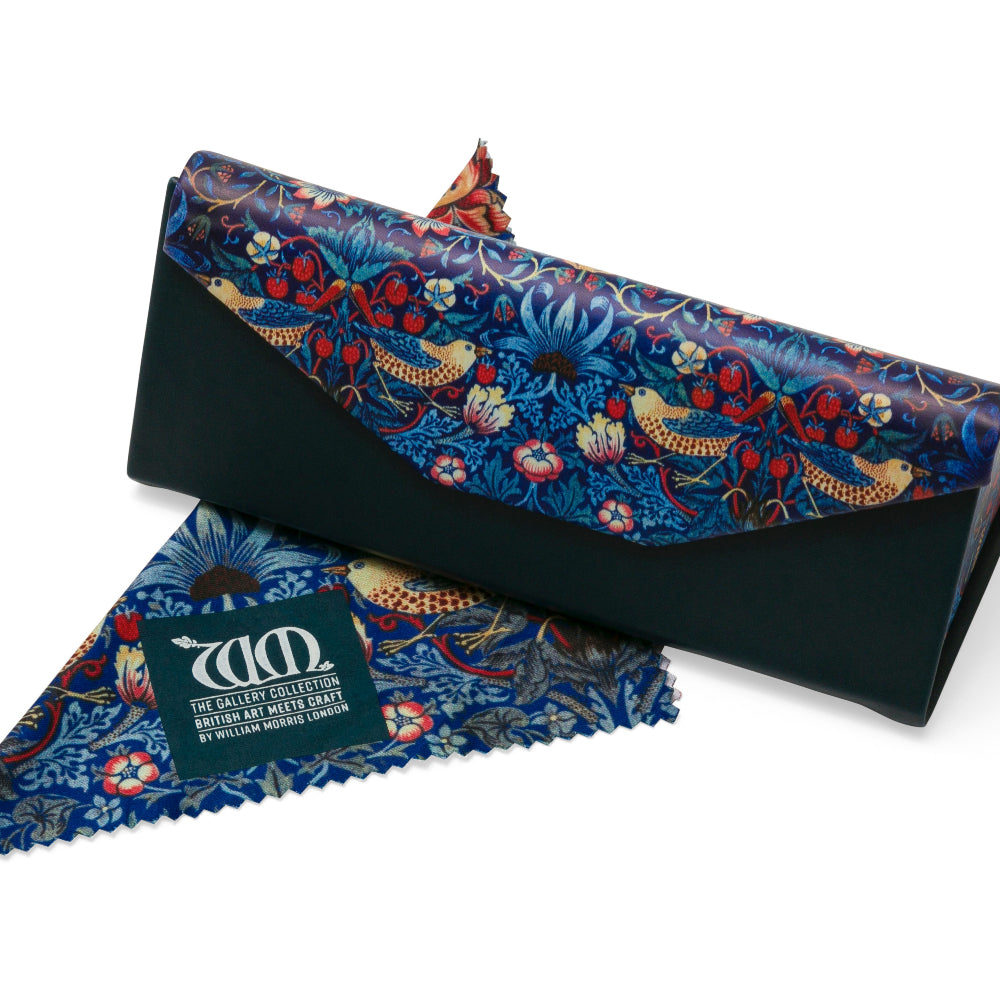 Strawberry Thief case and cloth from the William Morris Gallery Collection