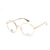 Willow Bough round glasses in cream from the William Morris Gallery Collection, side view